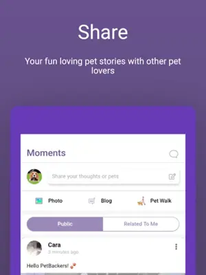PetBacker android App screenshot 3